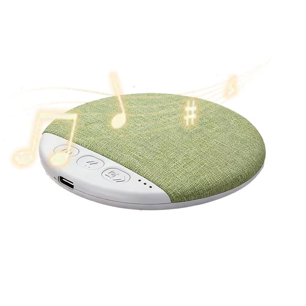 Bluetooth Pillow Speaker Wireless Sleep Music Player under Pillow White Noise Machine 9D Stereo Timer Auto-Off for Insomnia