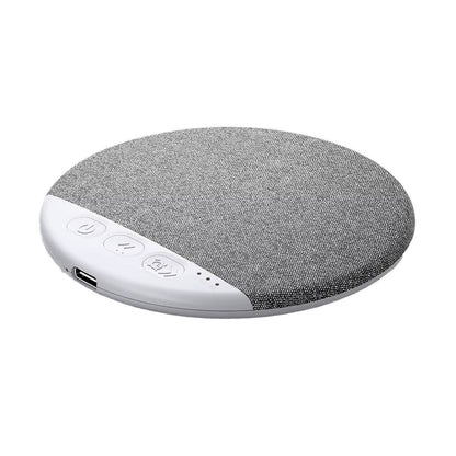 Bluetooth Pillow Speaker Wireless Sleep Music Player under Pillow White Noise Machine 9D Stereo Timer Auto-Off for Insomnia